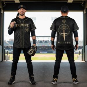 Milwaukee Brewers The Lord of The Rings Baseball Jersey