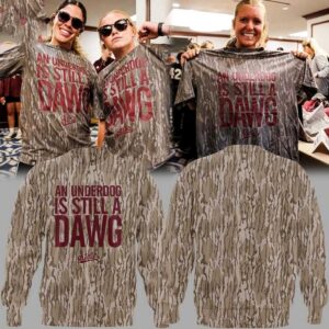 Mississippi State Bulldogs Softball 2026 An Underdog Is Still A Dawg Tee Hoodie