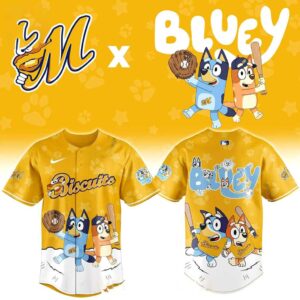 Montgomery Biscuits Bluey Night 2026 Minor Game Baseball Jersey