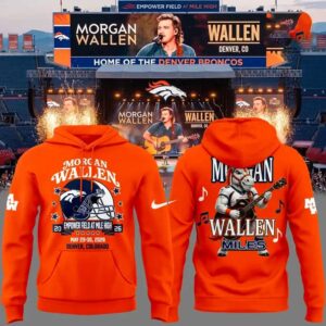 Morgan Wallen Denver Broncos Still The Problem Tour 2026 Hoodie