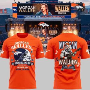 Morgan Wallen Denver Broncos Still The Problem Tour 2026 Hoodie