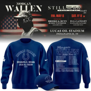 Morgan Wallen Indianapolis Colts Still The Problem Tour 2026 Hoodie
