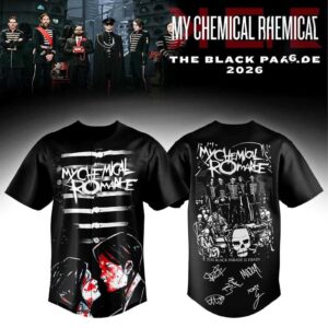 My Chemical Romance The Black Parade Tour 2026 Jersey
