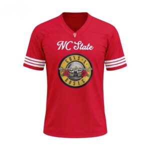 NC State Football Guns N' Roses World Tour 2026 Jersey Edition
