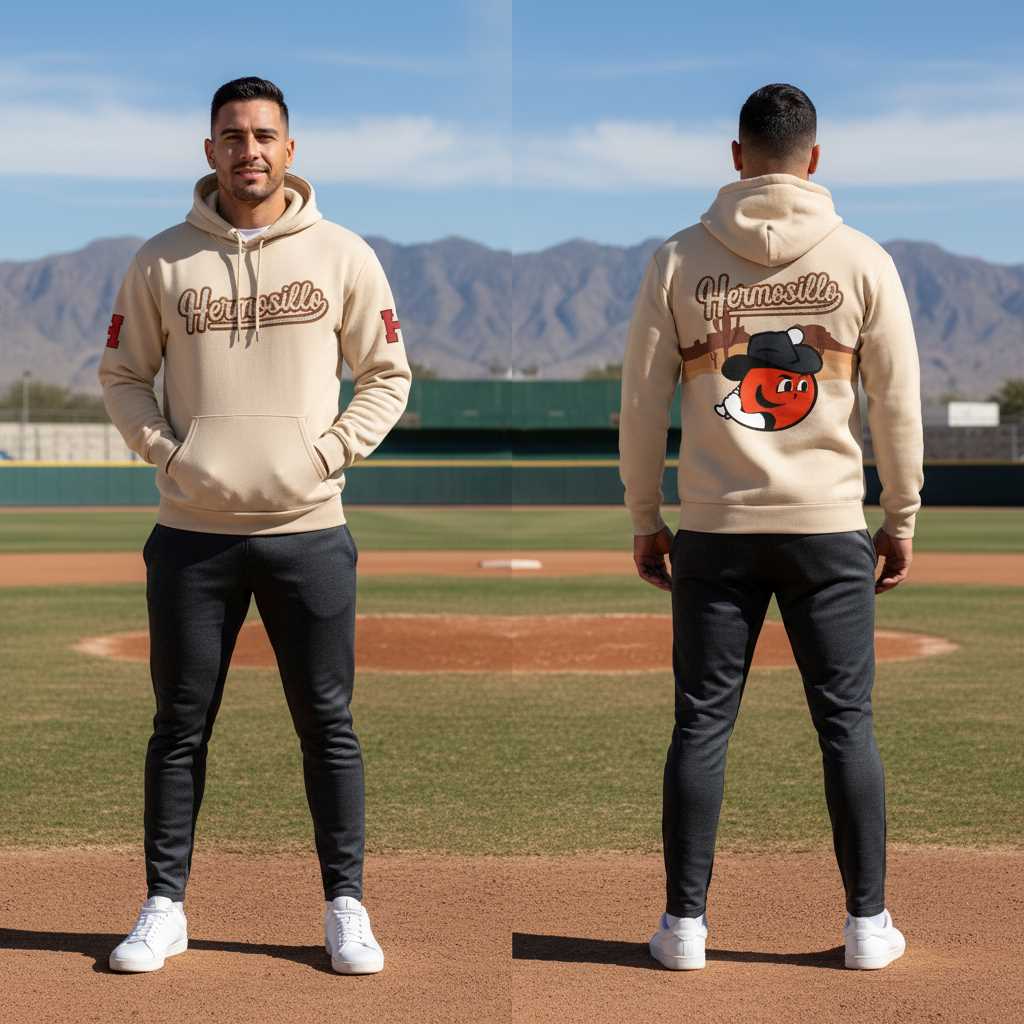 Naranjeros de Hermosillo 2026 Hermosillo Heritage Night Hoodie Naranjeros de Hermosillo 2026 Hermosillo Heritage Night Hoodie