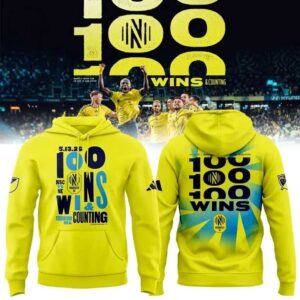 Nashville SC 100 Wins Commemorative Hoodie