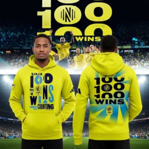 Nashville SC 100 Wins Commemorative Hoodie