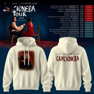 Natalia Lafourcade Cancionera Tour 2026 Hoodie