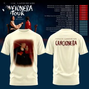 Natalia Lafourcade Cancionera Tour 2026 Hoodie