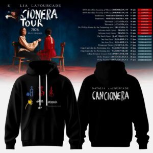 Natalia Lafourcade Cancionera Tour 2026 Limited Edition Hoodie