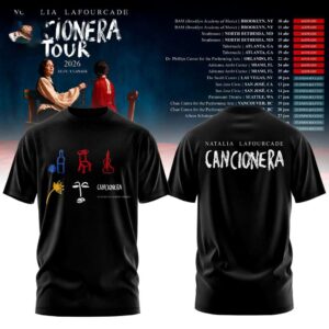 Natalia Lafourcade Cancionera Tour 2026 Limited Edition Hoodie