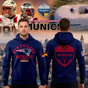 New England Patriots NFL Munich game 2026 Hoodie New England Patriots NFL Munich game 2026 Hoodie