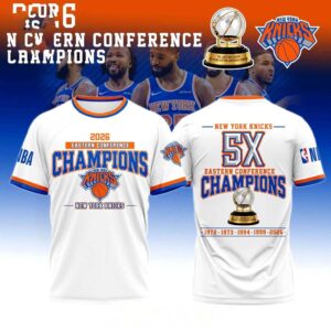 New York Knicks 2026 Eastern Conference Champions Basketball Hoodie Shirt