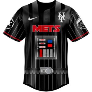 New York Mets Star Wars Black Jersey