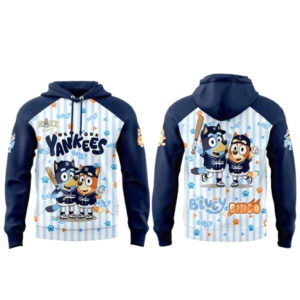 New York Yankees Bluey Bingo 2026 Hoodie