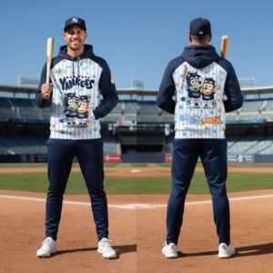 New York Yankees Bluey Bingo 2026 Hoodie