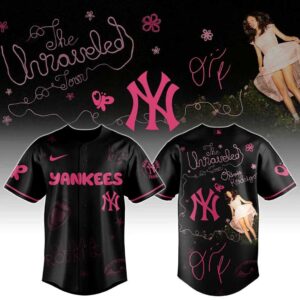 New York Yankees Olivia Rodrigo The Unraveled Tour Jersey