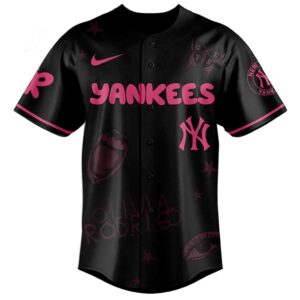 New York Yankees Olivia Rodrigo The Unraveled Tour Jersey
