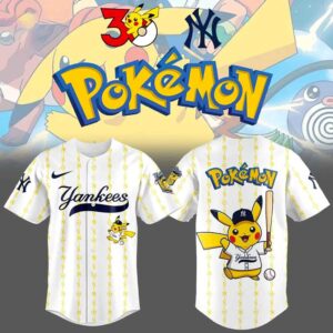 New York Yankees Pokemon 2026 Baseball Jersey