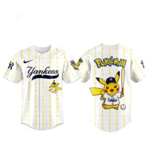 New York Yankees Pokemon 2026 Baseball Jersey