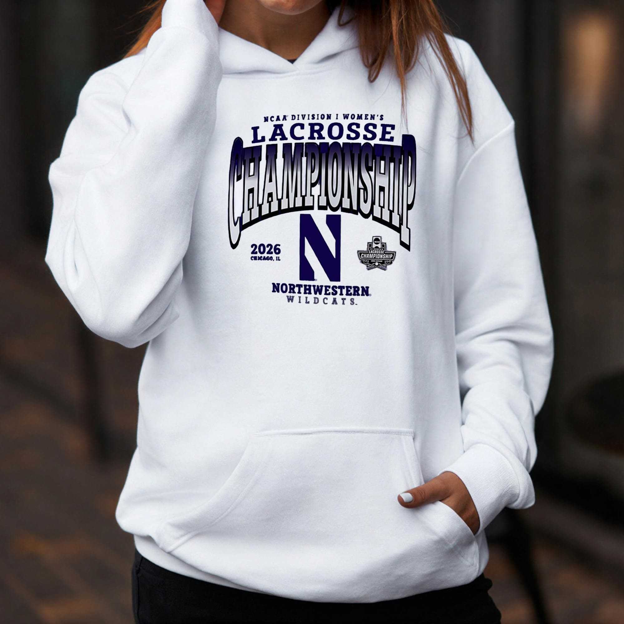 Northwestern Wildcats NCAA Division I Womens Lacrosse Championship 2026 Tee Northwestern Wildcats NCAA Division I Womens Lacrosse Championship 2026 Tee