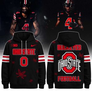 Ohio State Buckeyes Blackout Hoodie