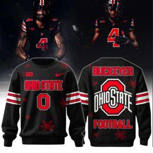 Ohio State Buckeyes Blackout Hoodie