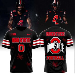 Ohio State Buckeyes Blackout Hoodie