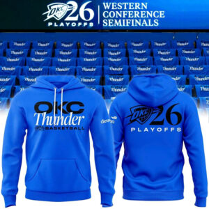 Oklahoma City Thunder 2026 Playoffs Round 2 Tee Hoodie