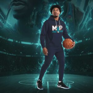 Oklahoma City Thunder Shai Gilgeous Alexander MVP Back 2 Back 2026 Tee Hoodie Oklahoma City Thunder Shai Gilgeous Alexander MVP Back 2 Back 2026 Tee Hoodie