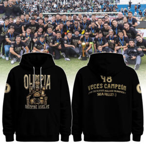Olimpia Siempre Vuelve 48 Veces Campeón 2026 Tee Hoodie