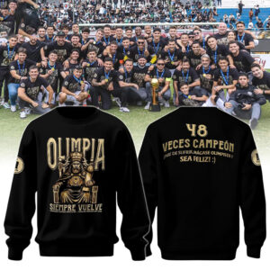 Olimpia Siempre Vuelve 48 Veces Campeón 2026 Tee Hoodie