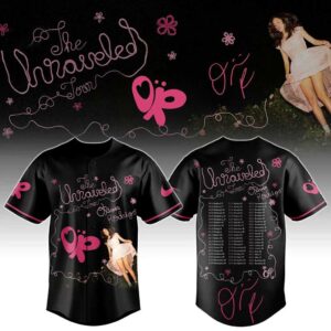 Olivia Rodrigo The Unraveled Tour Jersey