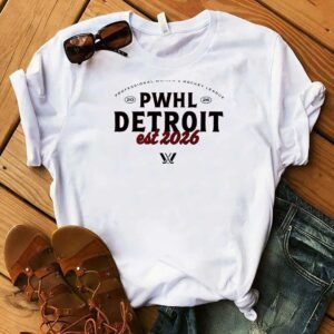 PWHL Detroit Est 2026 Professional Womens Hockey League Shirt