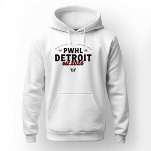 PWHL Detroit Est 2026 Professional Womens Hockey League Shirt