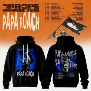 Papa Roach EU TOUR 2026 Hoodie