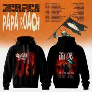 Papa Roach EU TOUR 2026 Limited Edition Hoodie