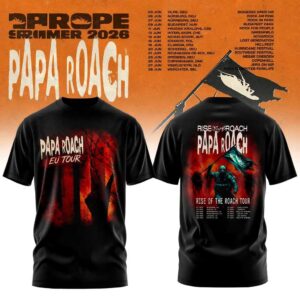 Papa Roach EU TOUR 2026 Limited Edition Hoodie