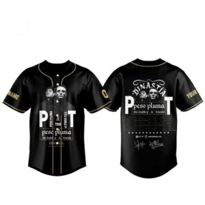 Peso Pluma Tito Double P at Talking Stick Resort Amphitheatre Baseball Jersey