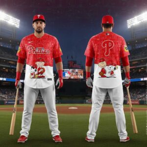 Philadelphia Philles Peanuts Game Night 2026 Classic Baseball Jersey
