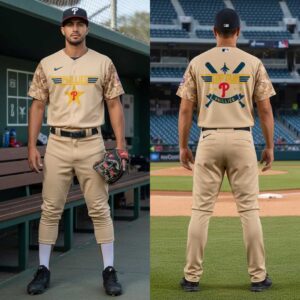 Philadelphia Phillies Top Gun Night 2026 Baseball Jersey