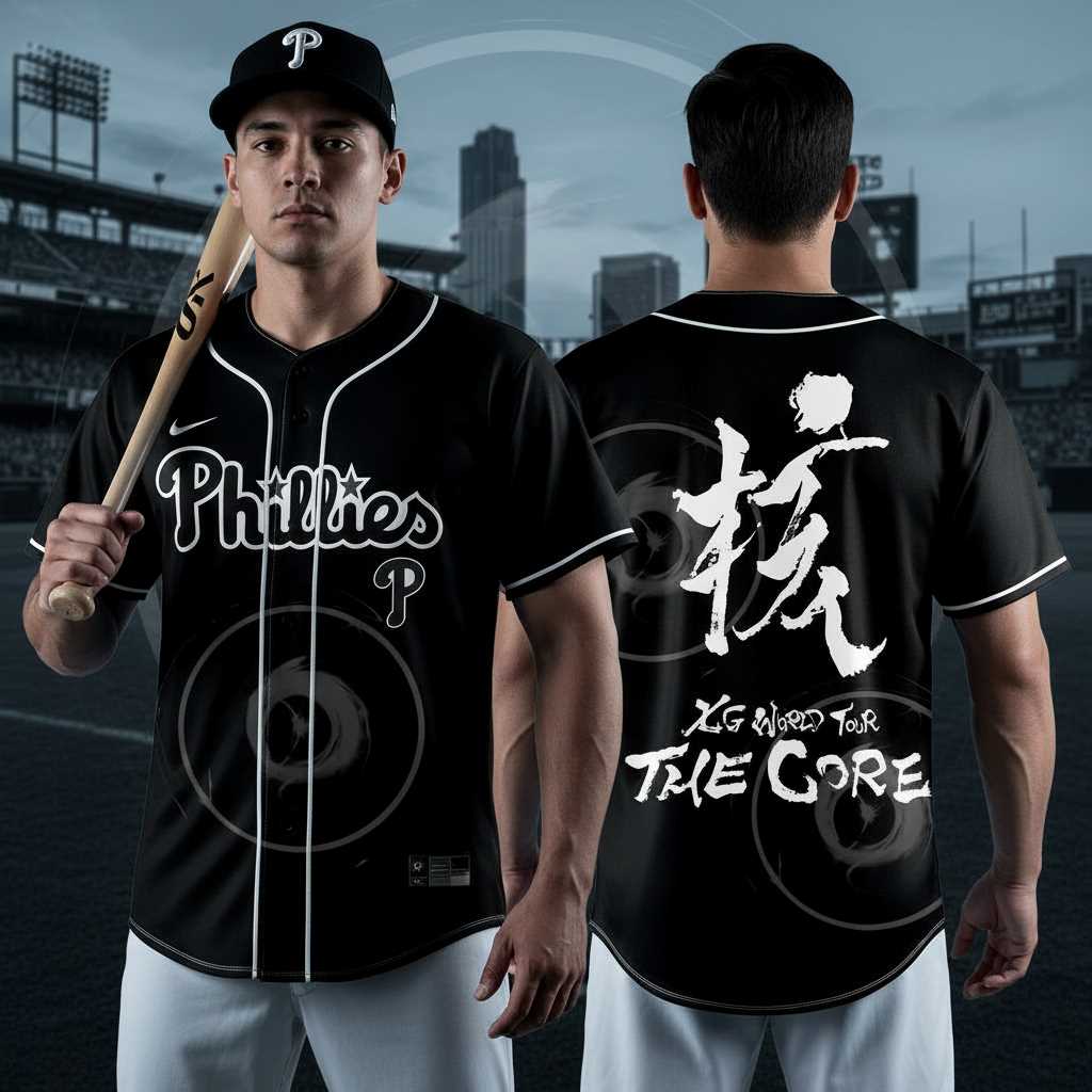 Philadelphia Phillies XG World Tour The Core Baseball Jersey Philadelphia Phillies XG World Tour The Core Baseball Jersey