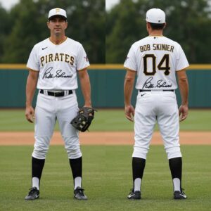 Pittsburgh Pirates Bob Skinner In Memories 2026 Night Baseball Jersey All White