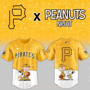 Pittsburgh Pirates Peanuts Game Night 2026 Classic Baseball Jersey