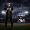 Ontario Tower Buzzers Custom Name Pink Baseball Jersey Ontario Tower Buzzers Custom Name Pink Baseball Jersey