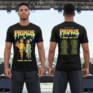 Primus Claypool Gold Tour 2026 T Shirt