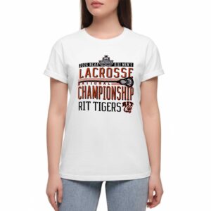 RIT Tigers NCAA Division III Mens Lacrosse National Championship 2026 Tee