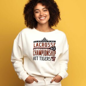 RIT Tigers NCAA Division III Mens Lacrosse National Championship 2026 Tee
