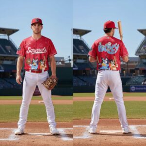 Richmond Flying Squirrels Bluey Night 2026 MiLB Game Baseball Jersey