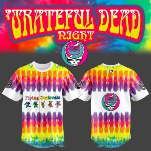Richmond Flying Squirrels Grateful Dead Night 2026 Baseball Jersey